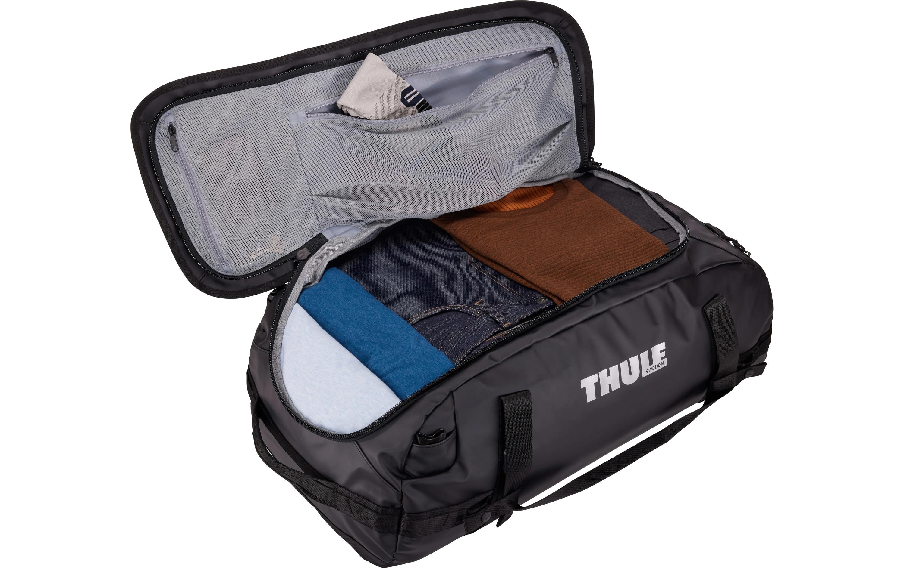Duffle Bag Chasm 70 l, Black<br>Reisetasche und Rucksack in einem
