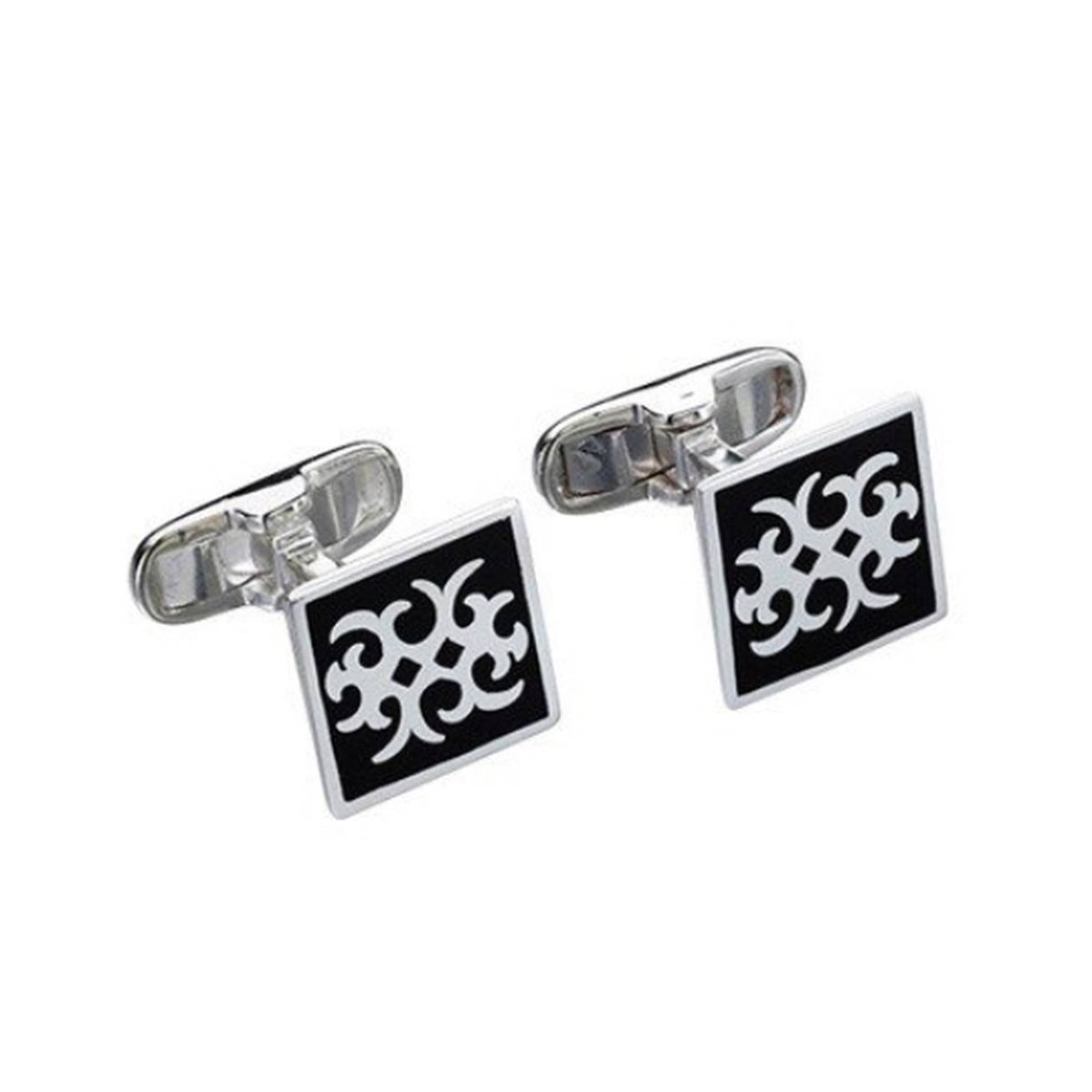 Bouton de manchette en argent 925/1000