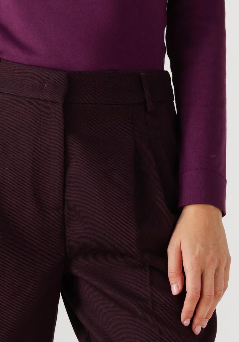 bordeaux co'couture wijde broek almira pleat long pant