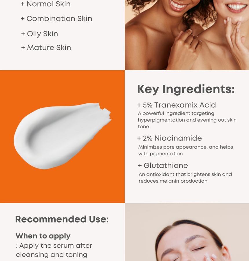 NINELESS - MELA-PRO 5% Tranexaminezuur Serum