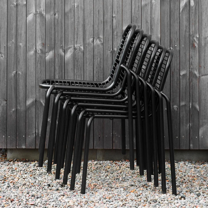 Normann Copenhagen - Vig Outdoor Stuhl, dunkelgrün