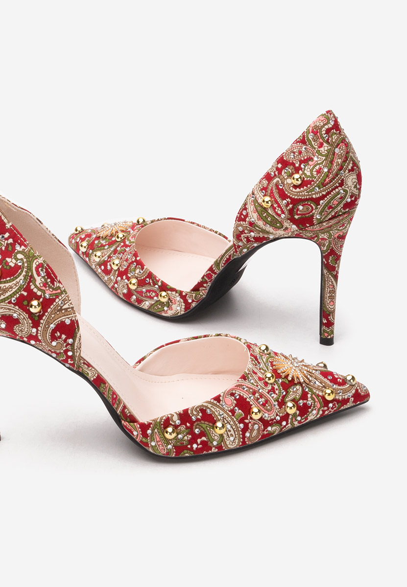 Chaussures stiletto rouges Francesca