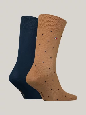 Pacote com 2 pares de meias clássicas de bolinhas
