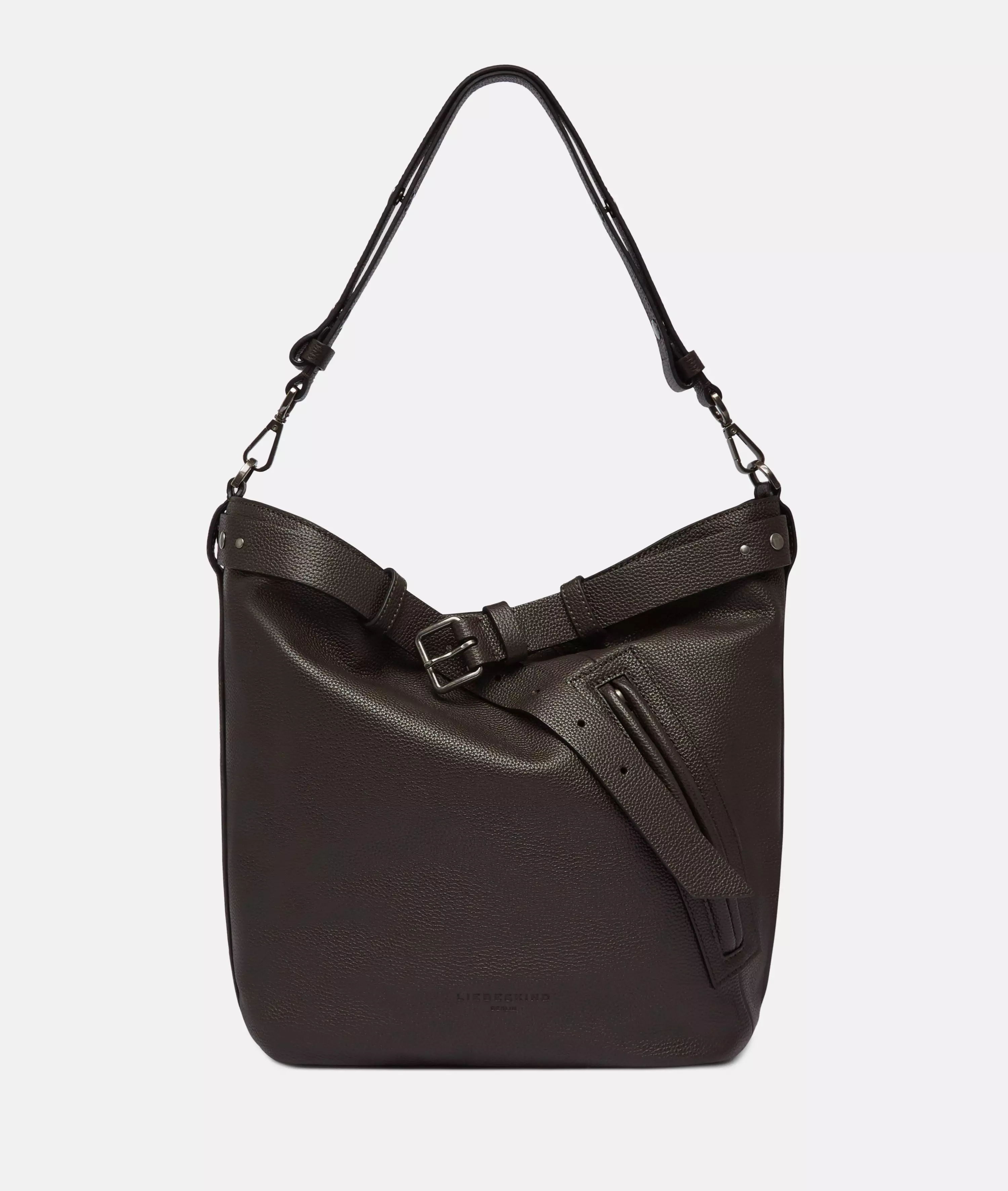 Zita Hobo L Large cowhide leather bag