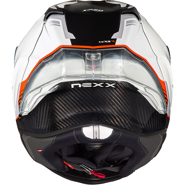 Nexx - Casque X.R3R Carbon Blanc / Noir / Rouge