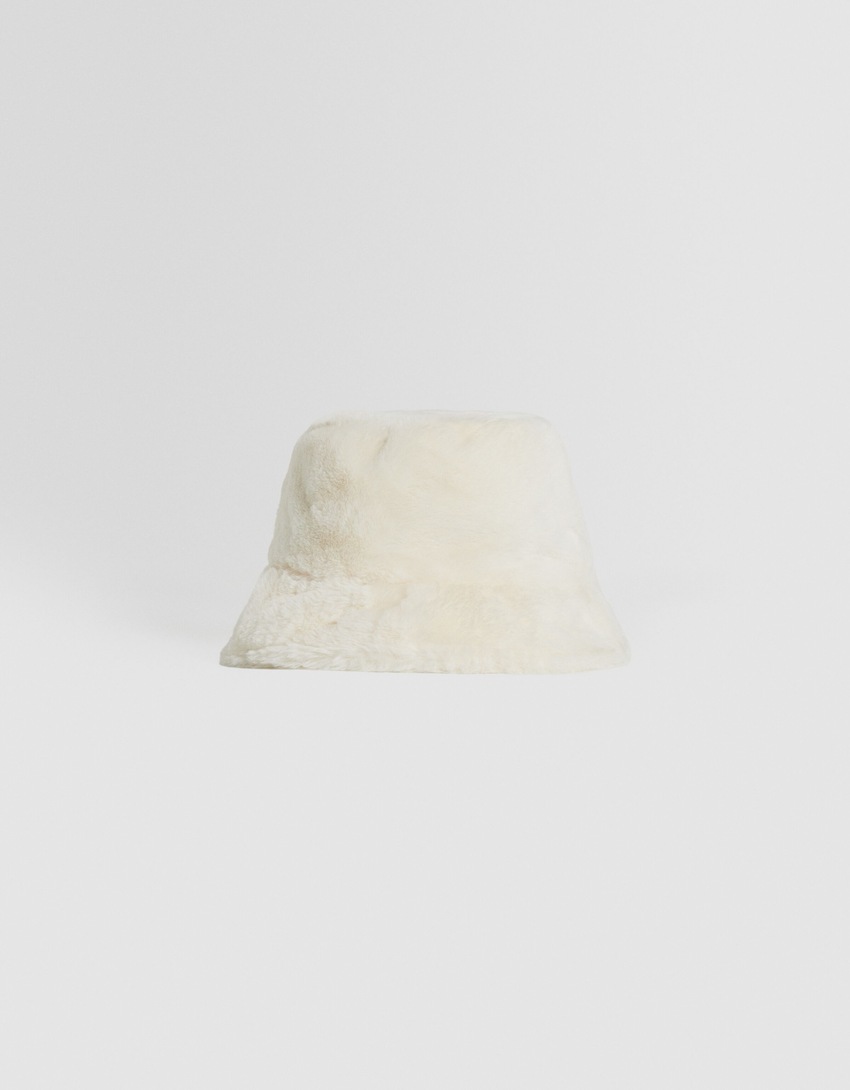 chapéu de pescador de pele sintética