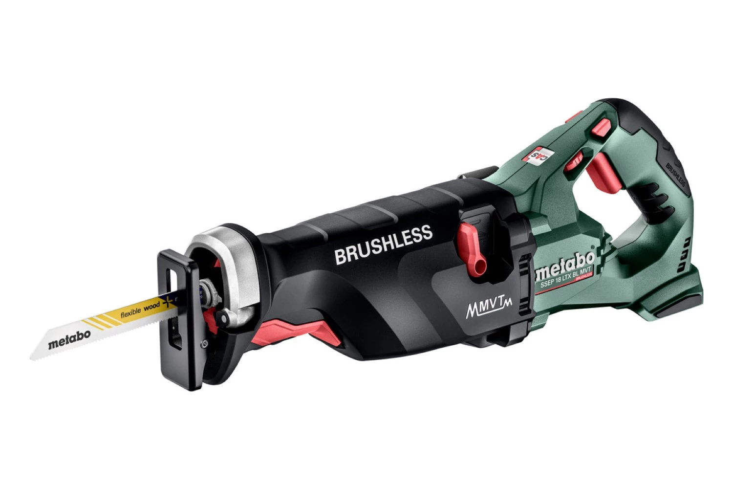 Metabo SSEP 18 LTX BL MVT 18V Li-ion Accu reciprozaag set (2x8.0Ah LiHD accu) in Metabox