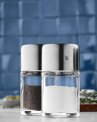 WMF Gewürzstreuer BEL GUSTO 2er Set 2,5 cm silberfarbig