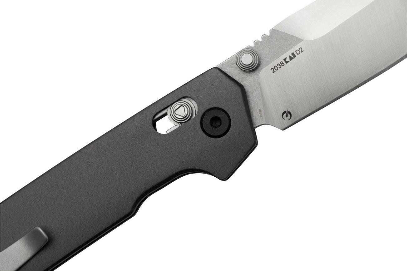 Kershaw Iridium 2038 DuraLock Gray Anodized Aluminium zakmes