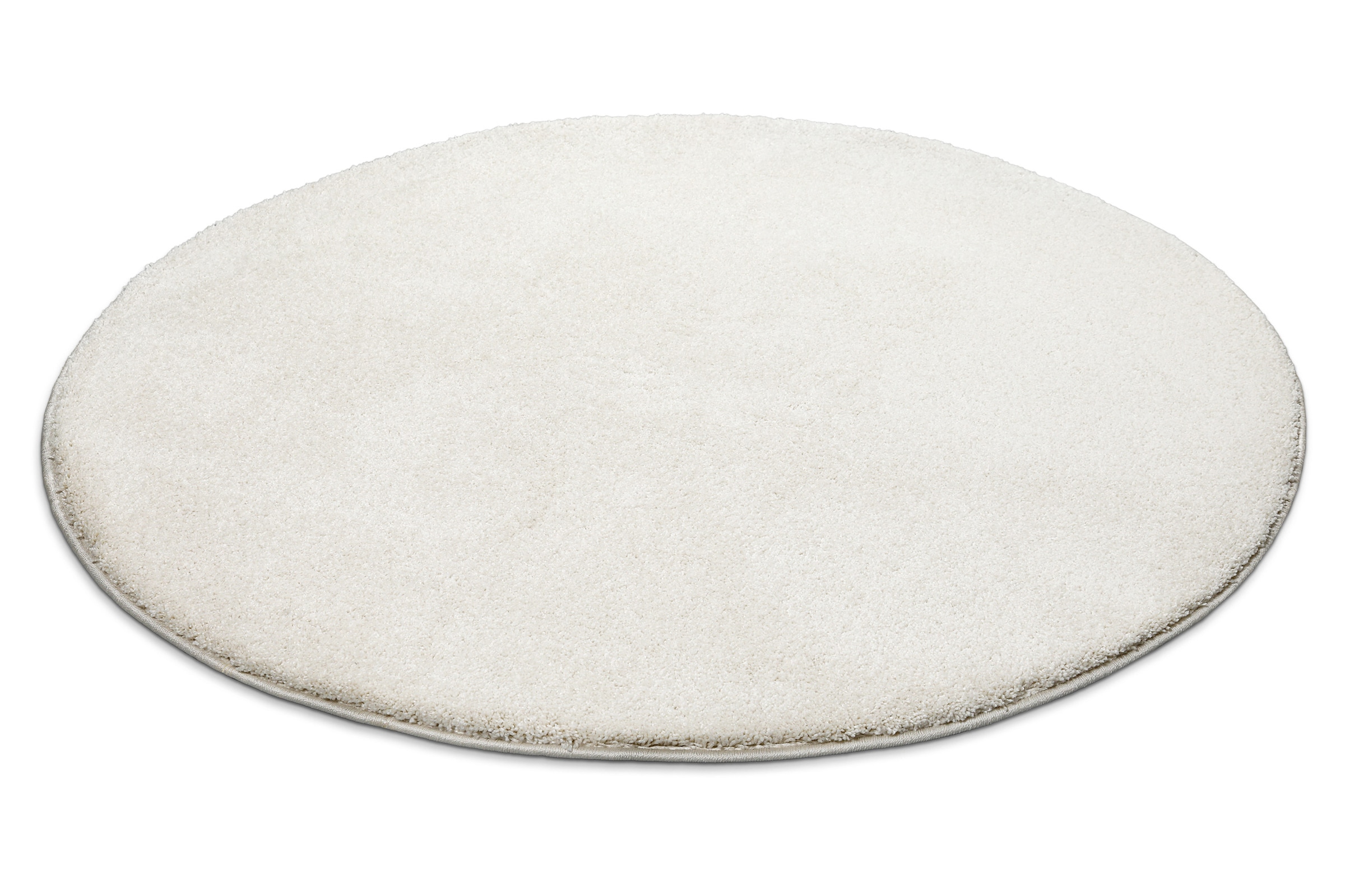 Wecon home Basics Hochflor-Teppich »Nova« rund 25 mm Höhe Shaggy, gewebt, robust, Wohnzimmer, Schlafzimmer