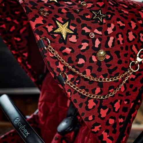 Habillage de Siège Mios 3 - Collection Rockstar - Rouge - CYBEX