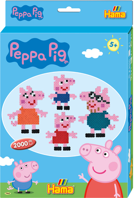 Hama Midi Peppa Gris Perlesett 2000 Stk