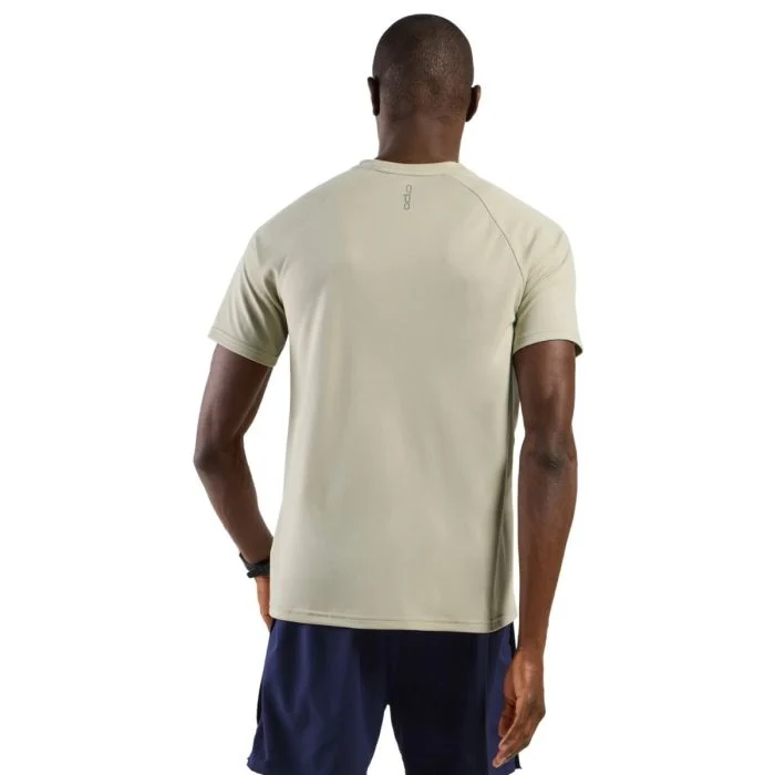 Odlo Herre T-shirts T-Shirt Short Sleeve Crew Neck Essential Grå