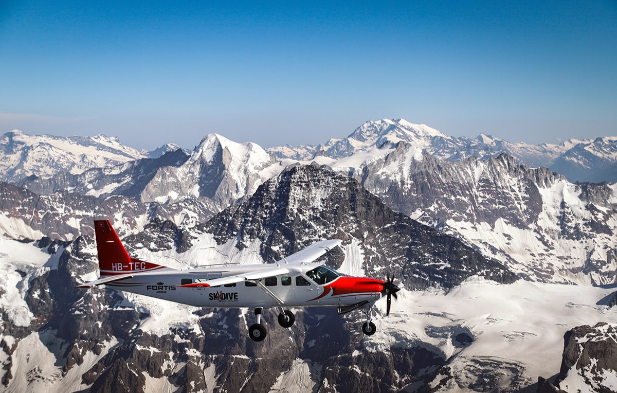 Skydiving in Reichenbach als Geschenkidee