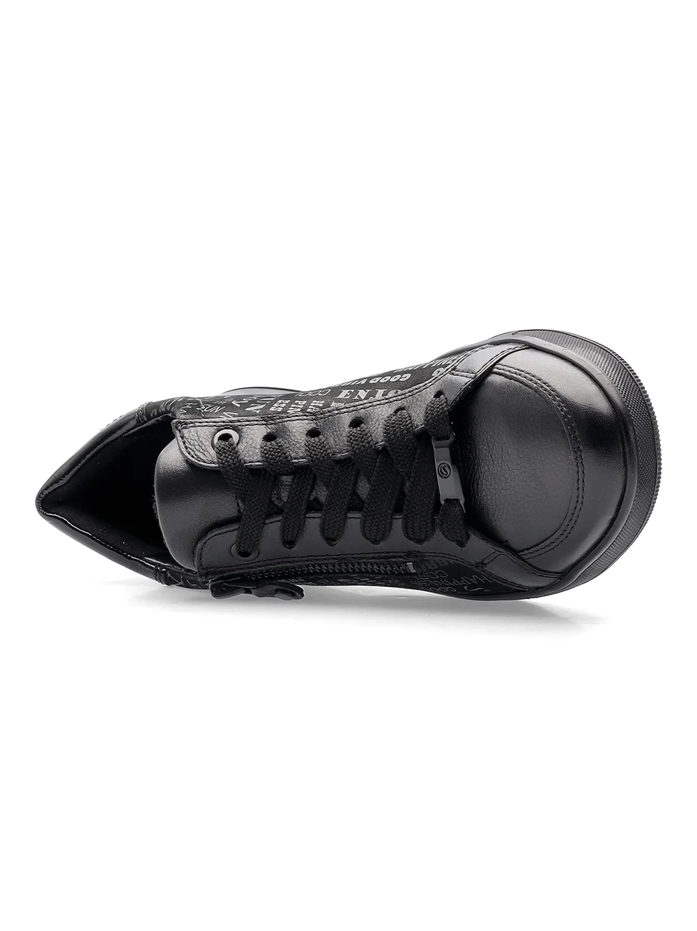 Schnürschuh Rom schwarz