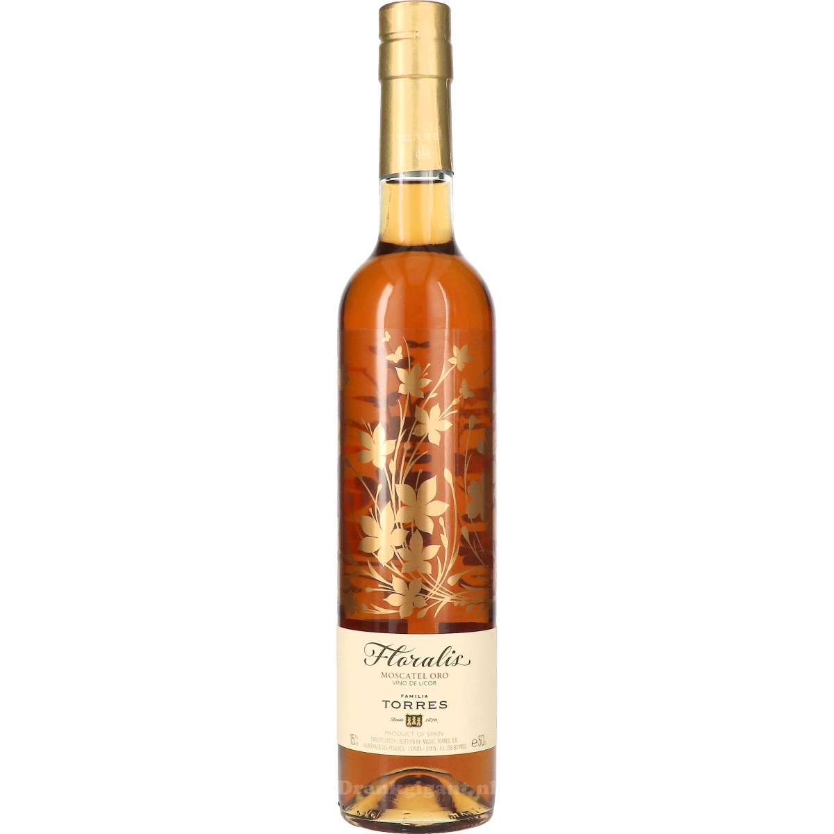 Torres Floralis Moscatel Oro 50 cl