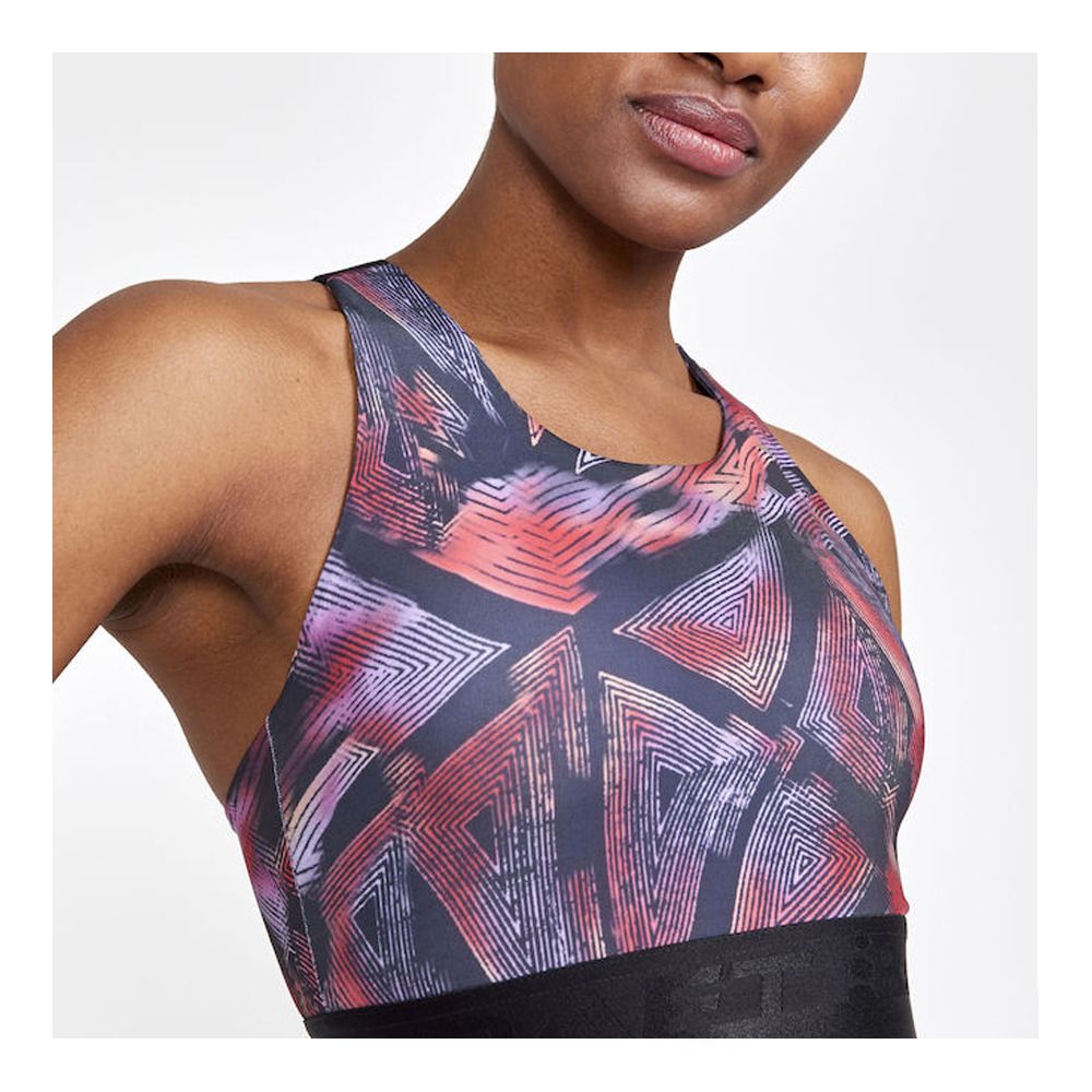 Craft CORE ESSENCE SPORTS - Brassière Femme black/lavender