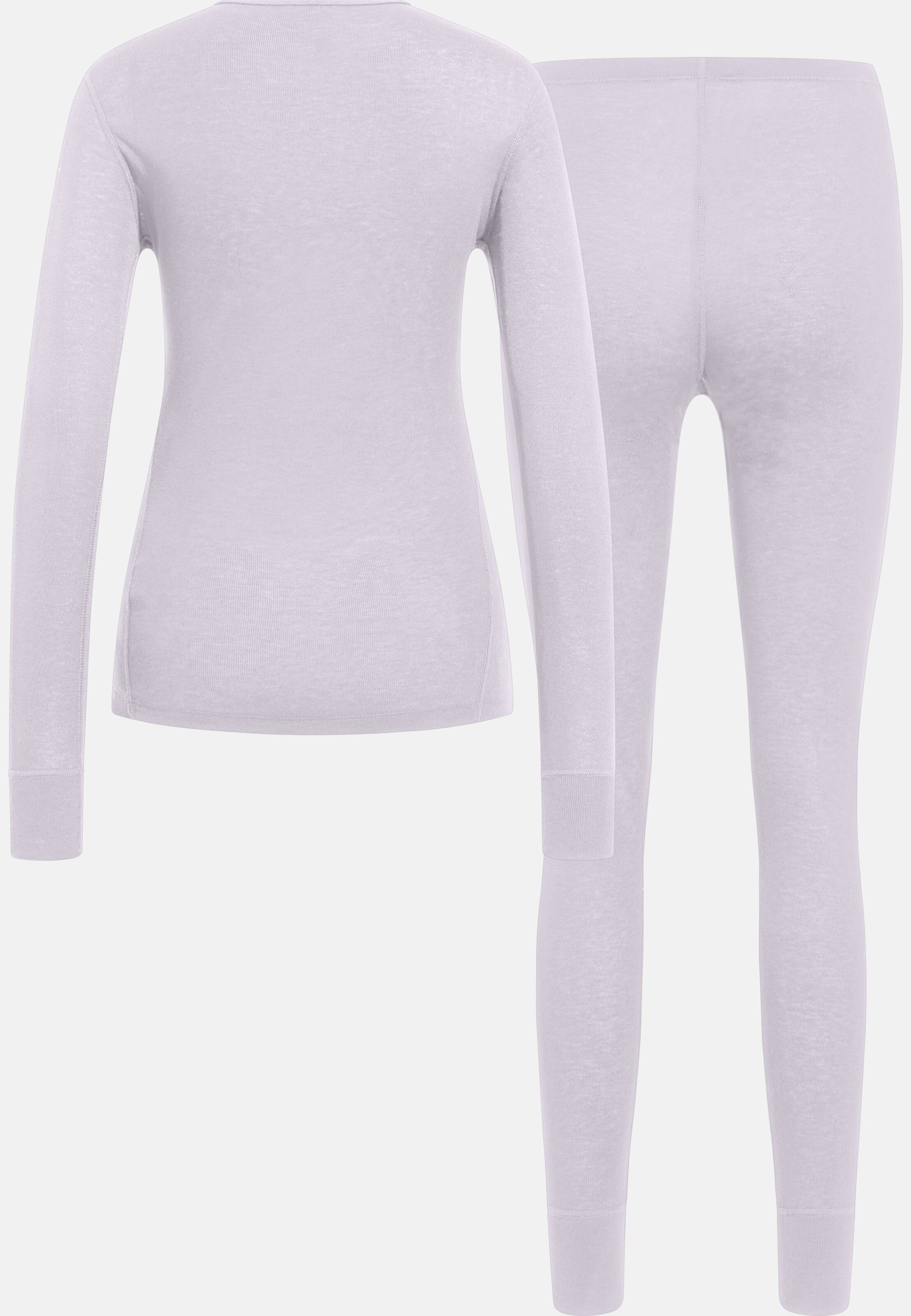 Active Warm Base layer Set in misty lilac