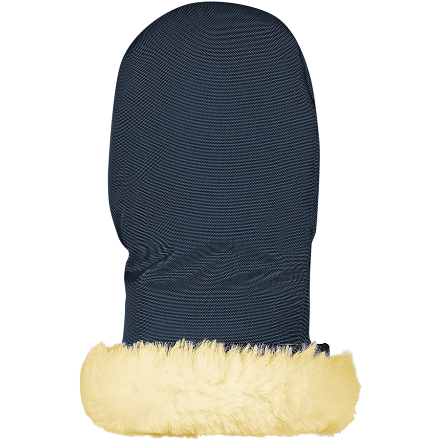 odenwälder Handwärmer Lammfell Muffolo marine