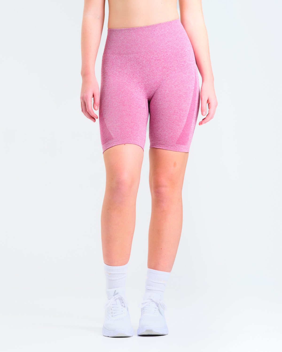 LEVITY Solar Seamless Shorts Pink Violet Marl