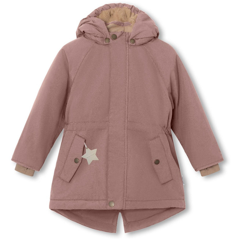 Køb Mini A ture Light plum Vikania Fleece Vinterjakke | Luksusbaby