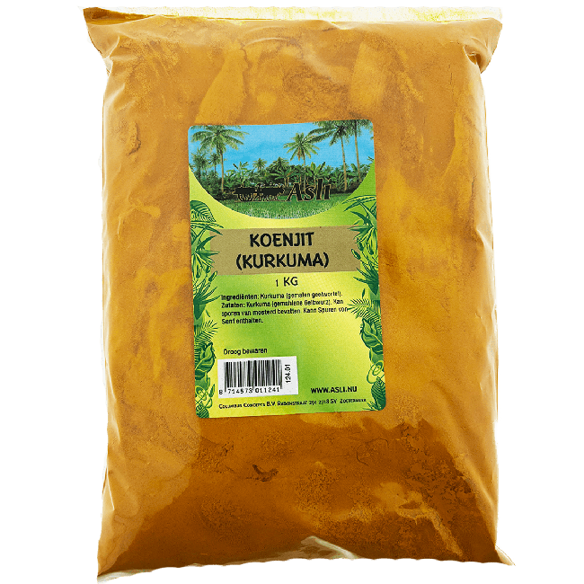 Asli Koenjit (Kurkuma) Gemalen 1kg