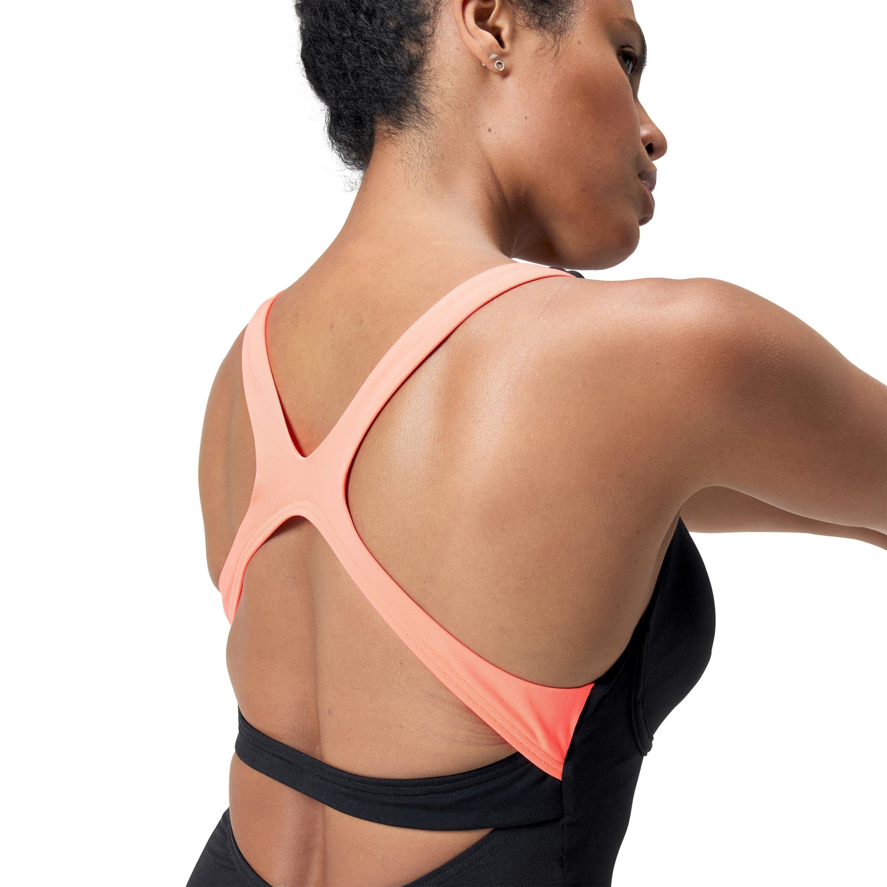 Speedo Womens Flex Band Swimsuit With Built In Swim Bra