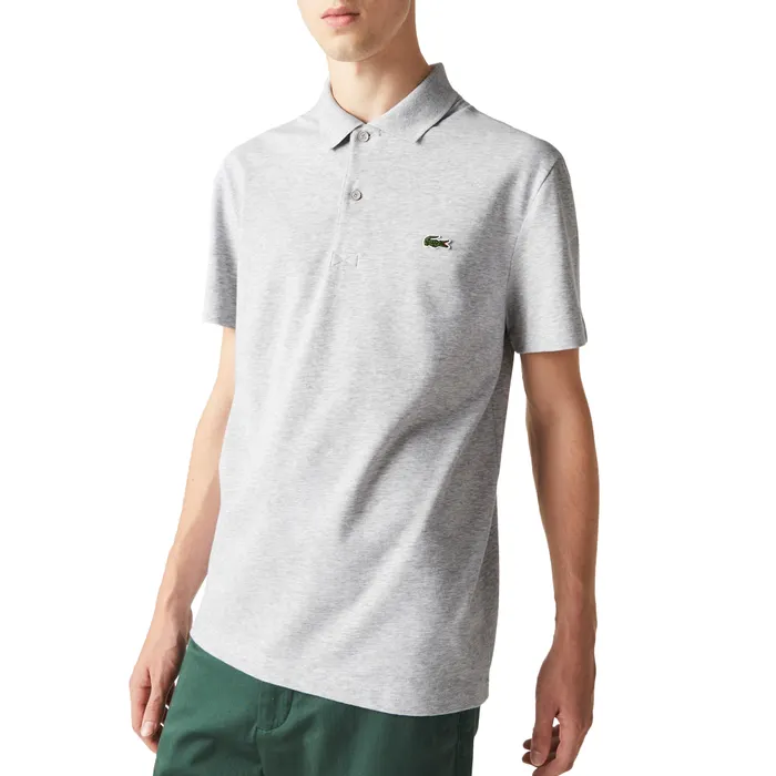 Lacoste Ribbed Collar Polo Heren