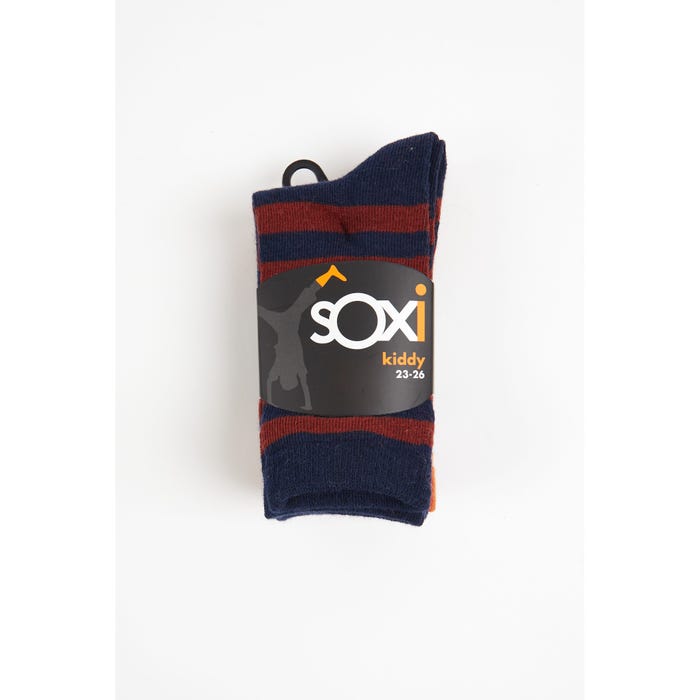 sOxi-Kids 4-pack sokken gestreept - Soxi