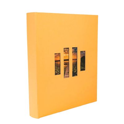 Exacompta Milano - Album photos 29 x 32 cm - 60 pages - orange