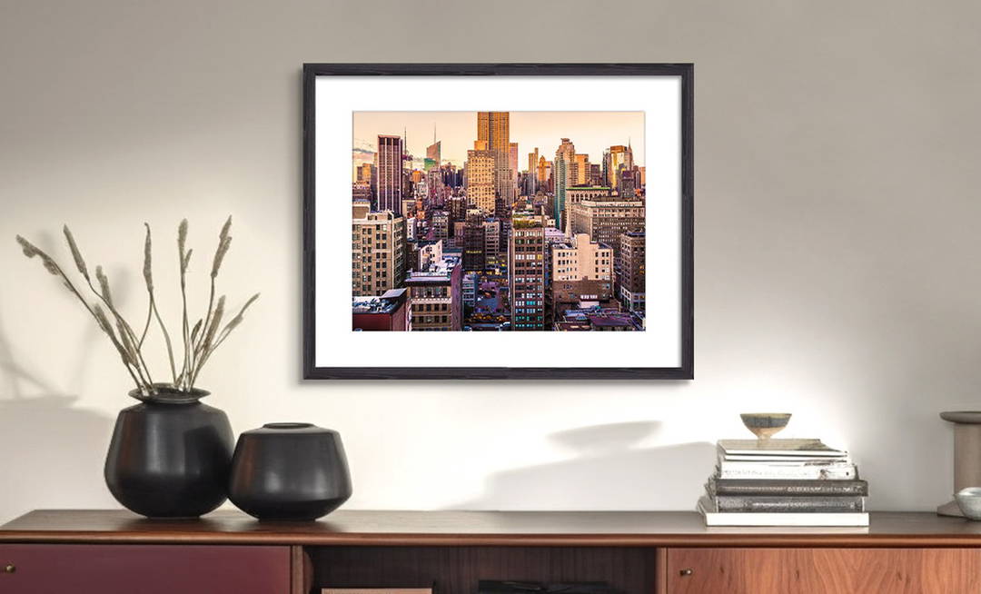 Sunset in Midtown NYC by Jack Marijnissen - Darlings - Small Limited Edition. 30x40.