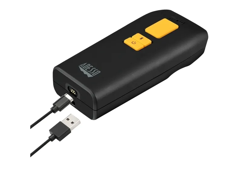 Adesso NuScan 3500TB - Stregkodescanner - bærbar - afkodet - Bluetooth 4.0