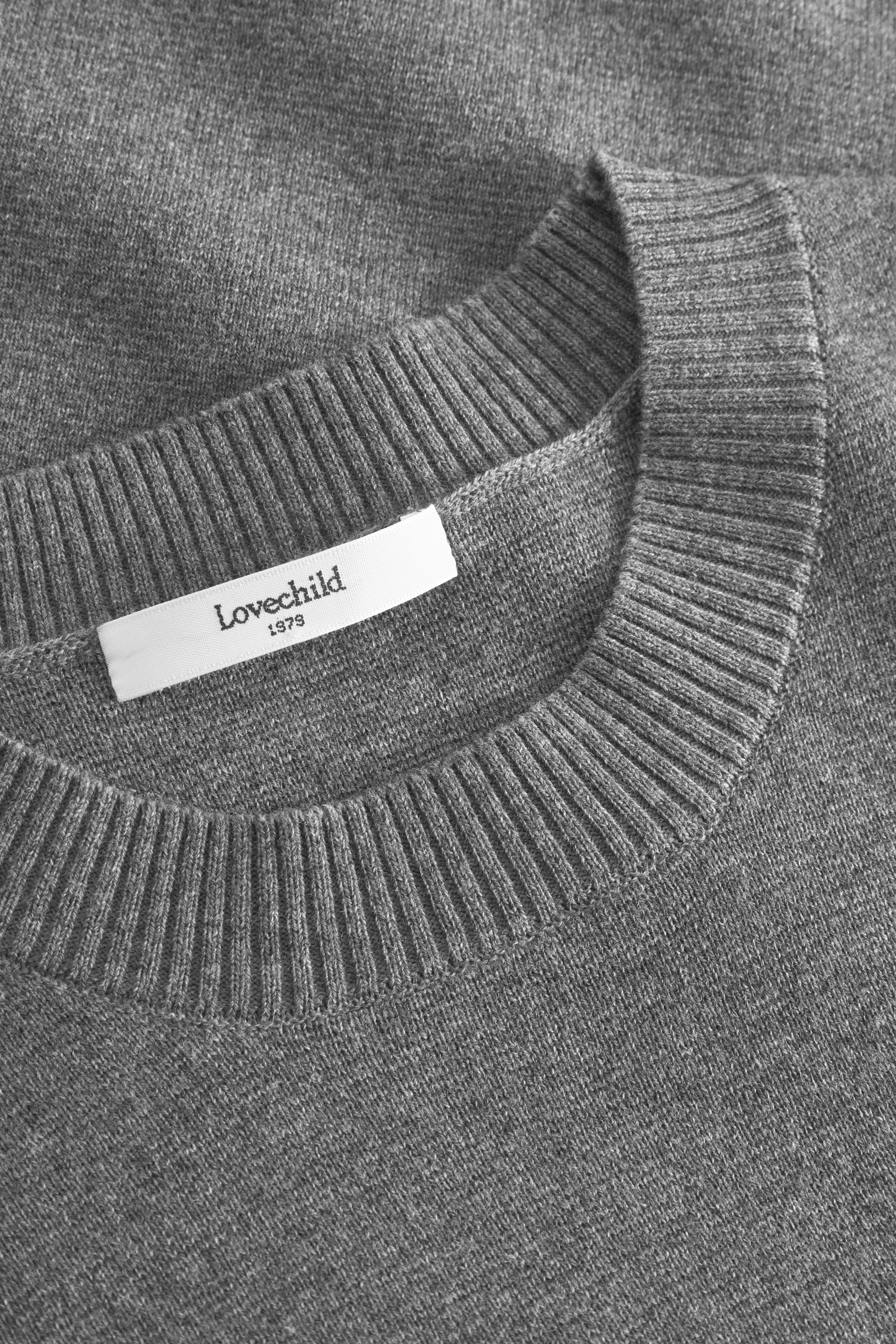 Lovechild1979  Diana striktrøje - Grey Mel