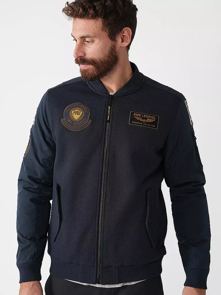 PME LEGEND Bomberjacke dunkelblau