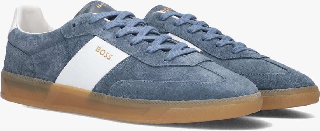 BOSS blauwe boss lage sneakers brandon_tenn