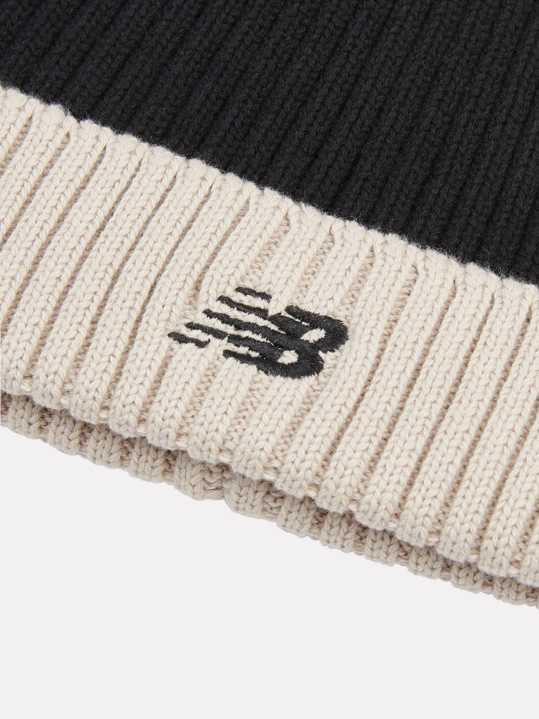 Zwart - New Balance Contrast Beanie