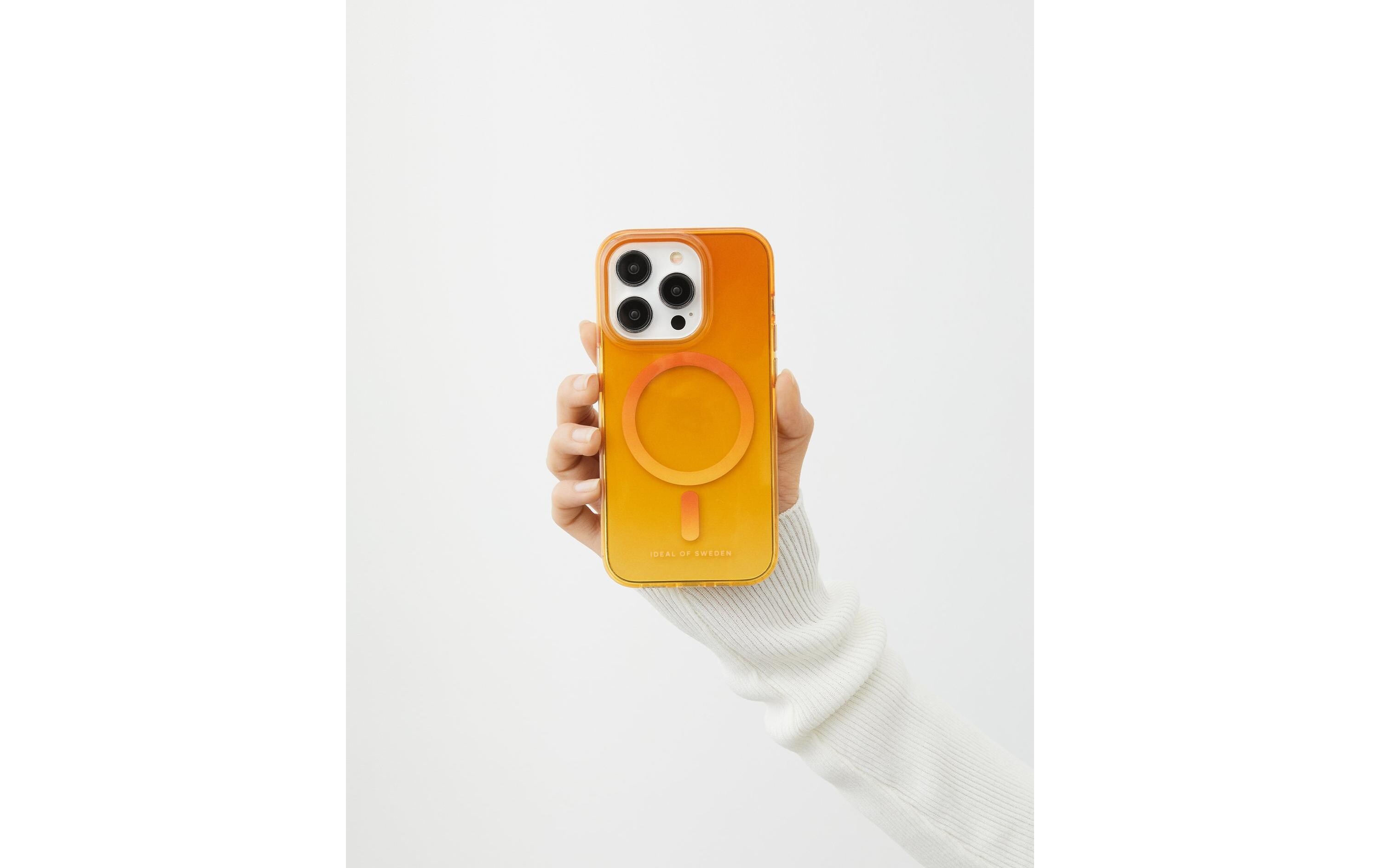 Back Cover Clear Case iPhone 14/13 Orange SpritzSilikon-Backcover für das iPhone 14/13