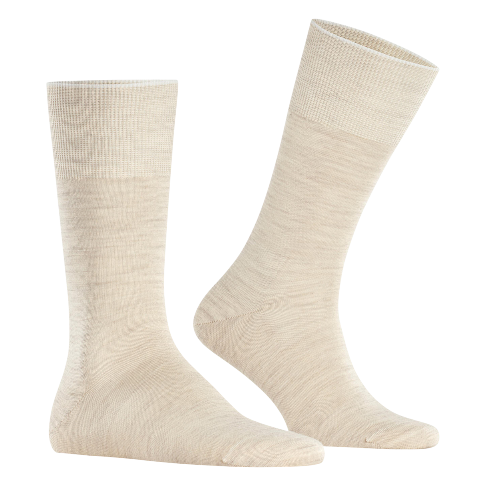 AIRPORT SO - Chaussettes montantes en laine mélangée | Beige