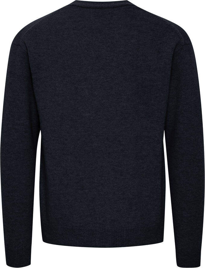 Casual Friday CFKARL lambswool cardigan Anthracite black