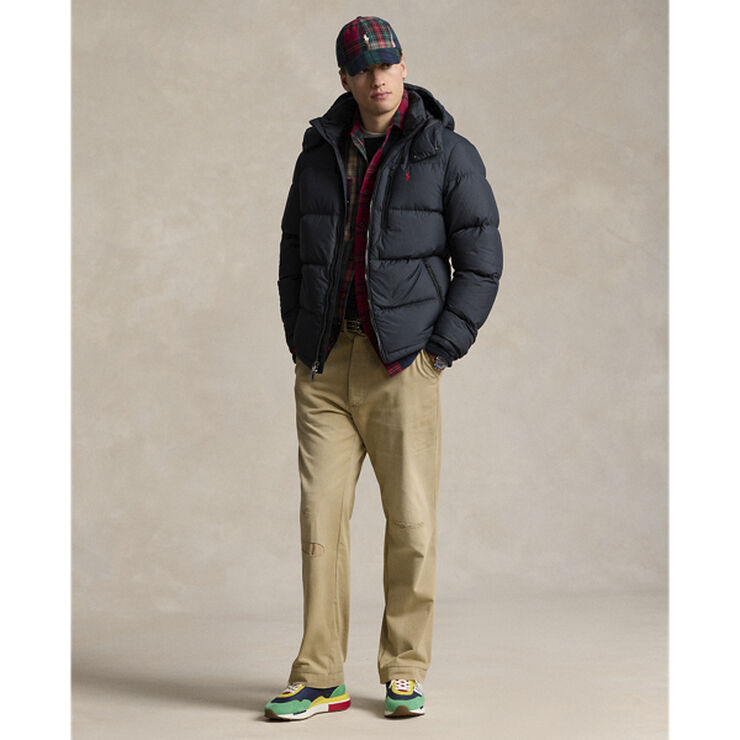 Polo Ralph Lauren RECYCLED POLYESTER-EL CAP JACKET Sort