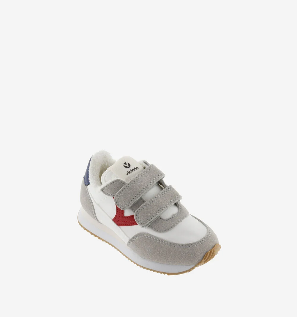 ASTRO SCRATCH CONTRASTE Baskets détails couleur pour enfant ROJO