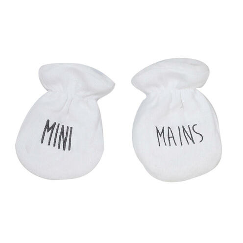 Kit Naissance Mini Nous 1 Mois Gris Chiné - TROIS KILOS SEPT