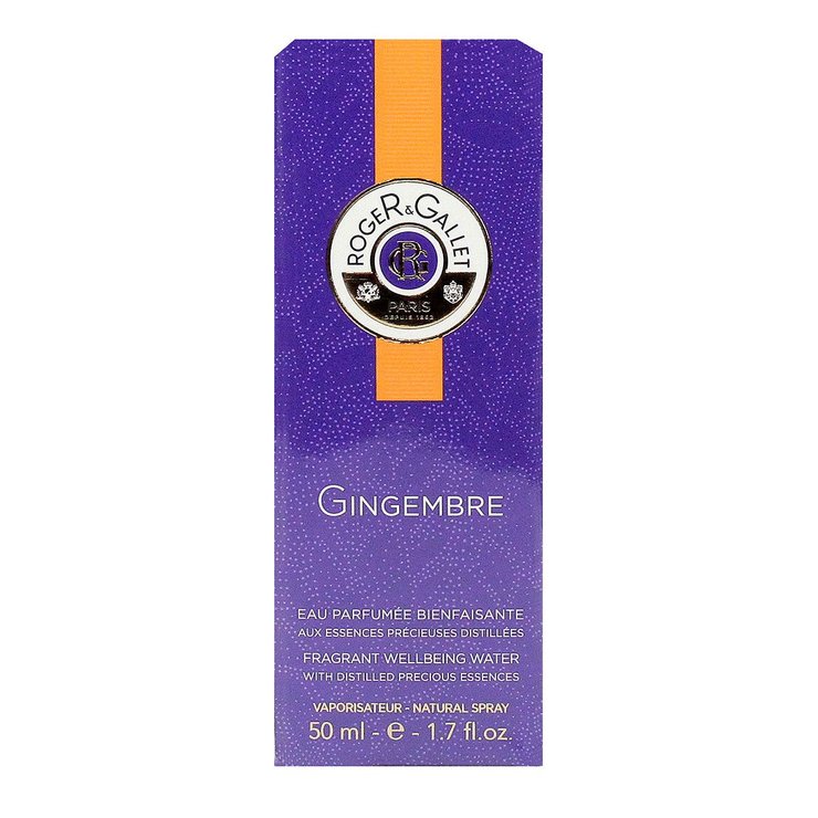Eau parfumée bienfaisante gingembre 50ml