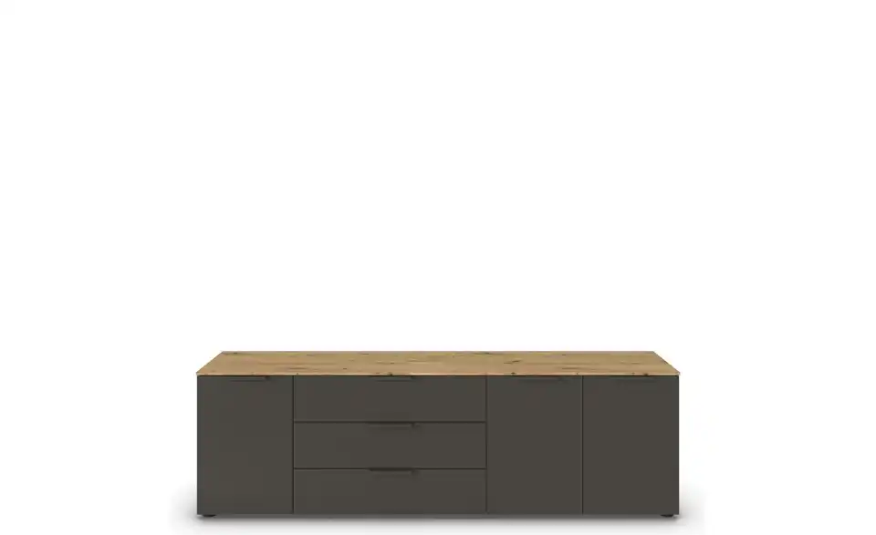 Sideboard Graphit, Eiche Artisan (Nachbildung) Front: Dekor, Oberboden: Dekor Graphit, Eiche Artisan (Nachbildung) Graphit
