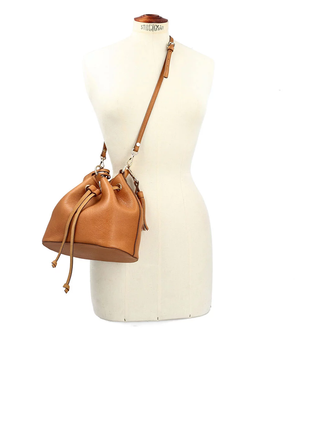 PETIT SEAU SISKIYOU CUIR CAMEL