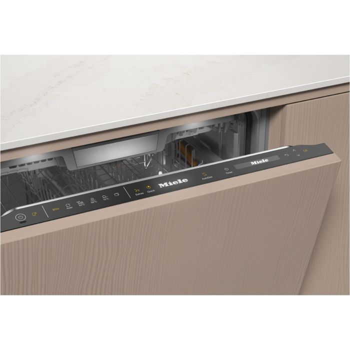 Miele Vollintegrierbarer Geschirrspüler G 7795 SCVi XXL AutoDos K2O Obsidianschwarz