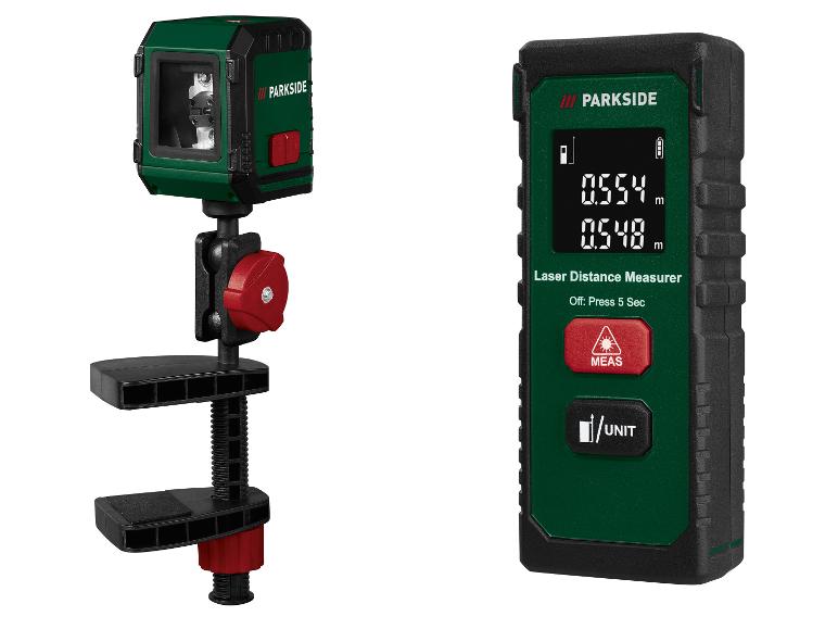 Kruislijnlaser of laser-afstandsmeter