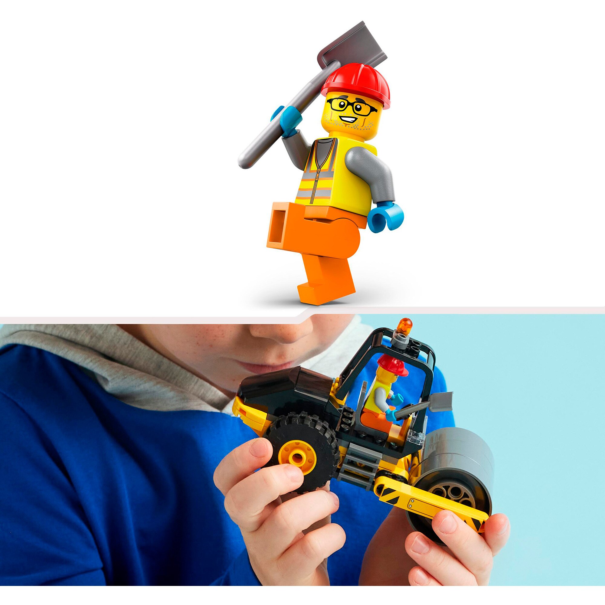 LEGO Konstruktionsspielzeug City Straßenwalze