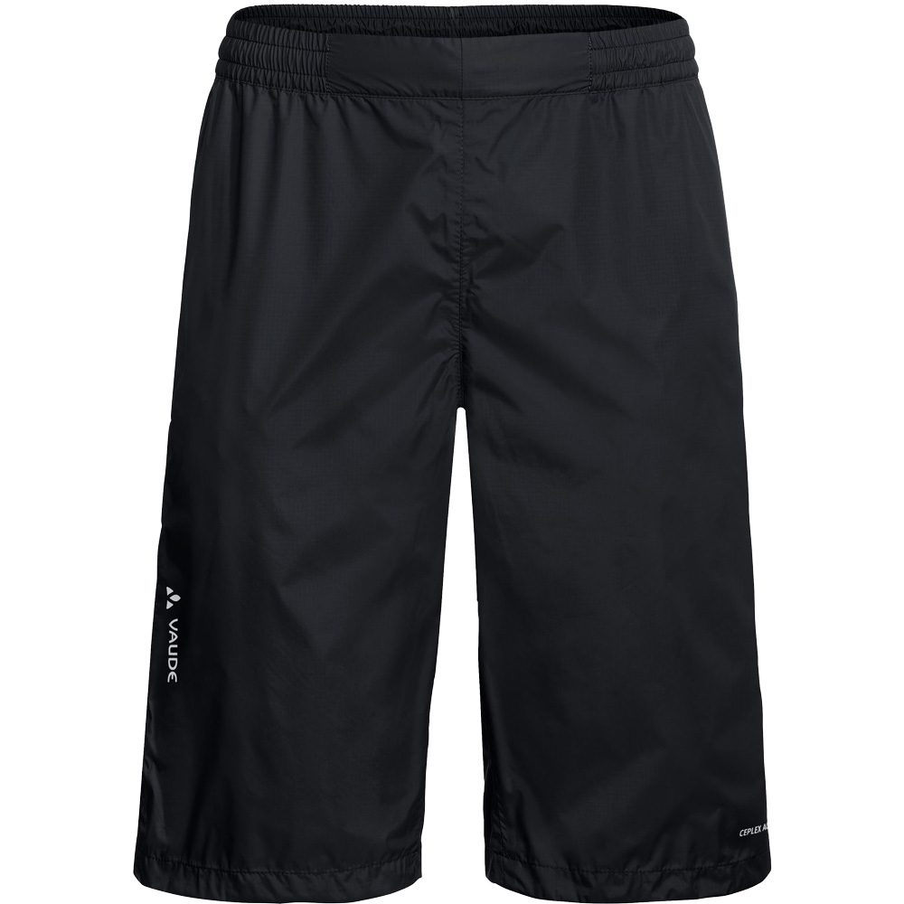 VAUDE Drop Shorts Rad-Regenshorts Herren black uni