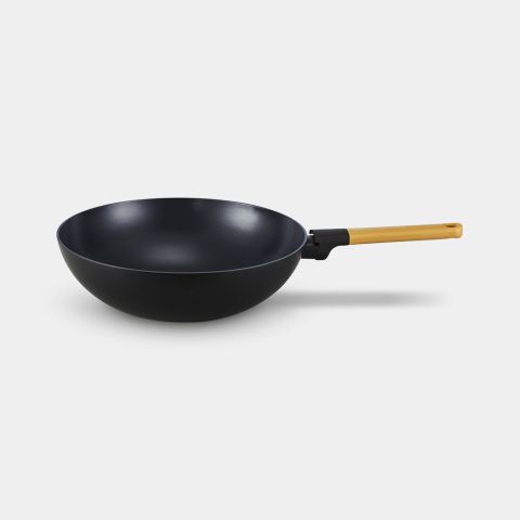 Tasty  Wokpan, 30 cm, anti-aanbak - Honey Yellow
